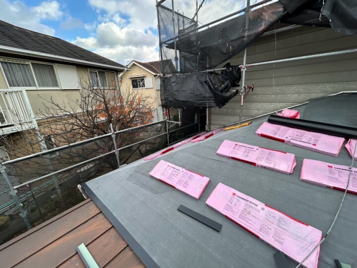 【屋根葺き下処理】屋根