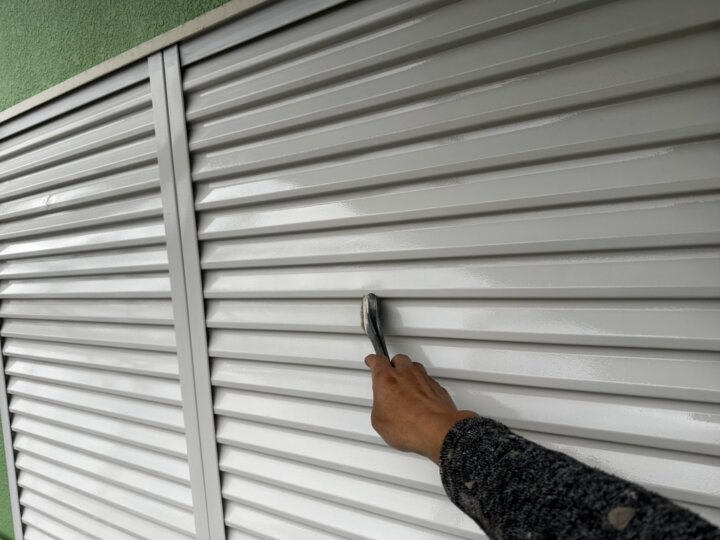 【上塗り】雨戸