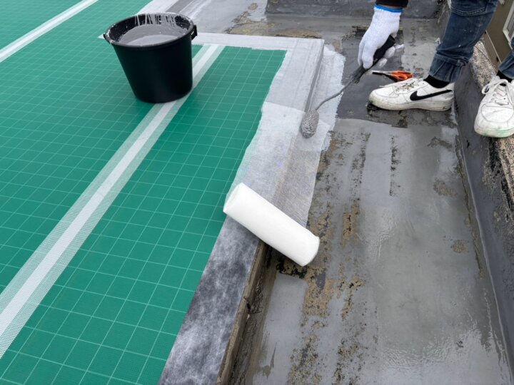 【補強クロス敷き】屋上