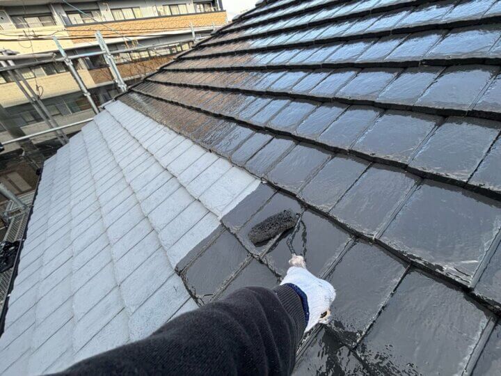 【中塗り】屋根