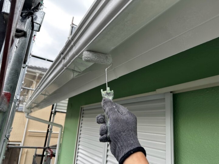 【下塗り】雨樋