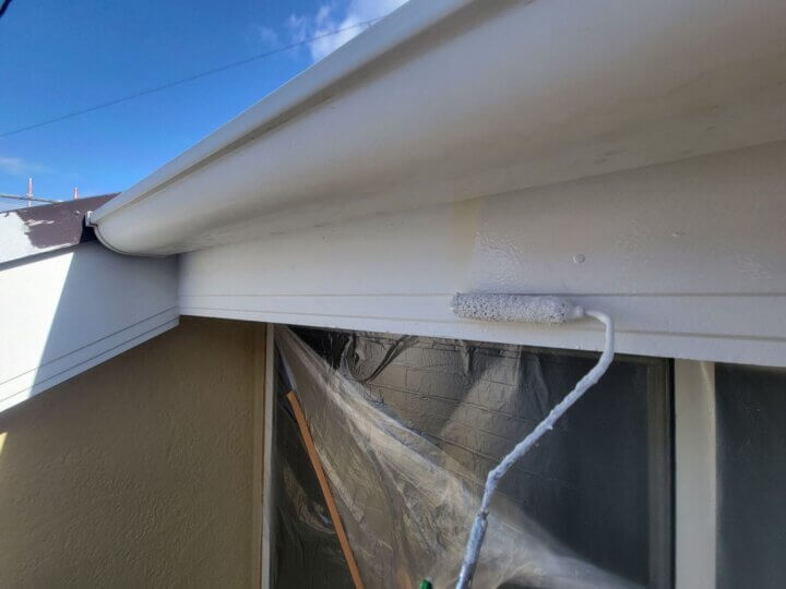 【中塗り】破風板