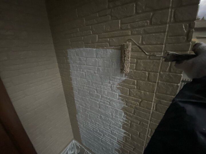 【中塗り】外壁