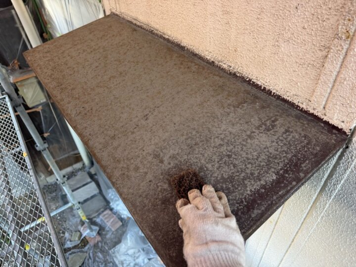 【下地処理】庇