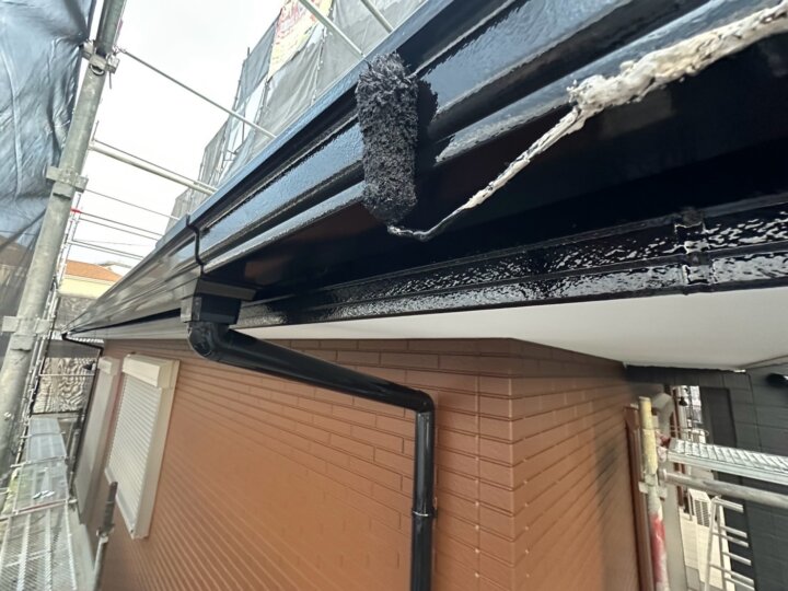 【上塗り】雨樋