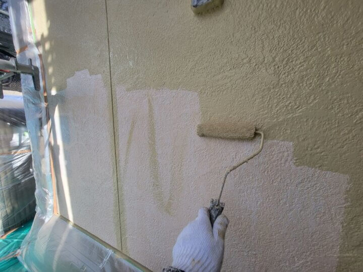 【中塗り】外壁