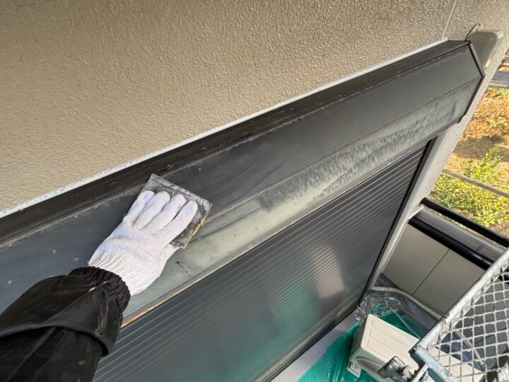 【下地処理】シャッターボックス