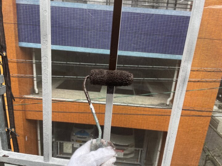 【中塗り】ベランダ