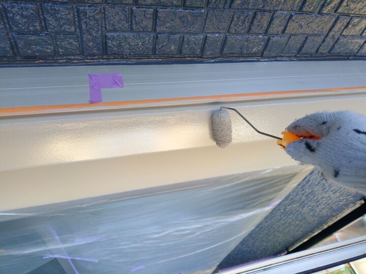 【上塗り】シャッターボックス