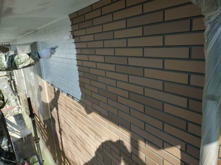 【下塗り】外壁