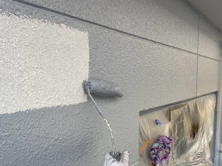 【中塗り】外壁