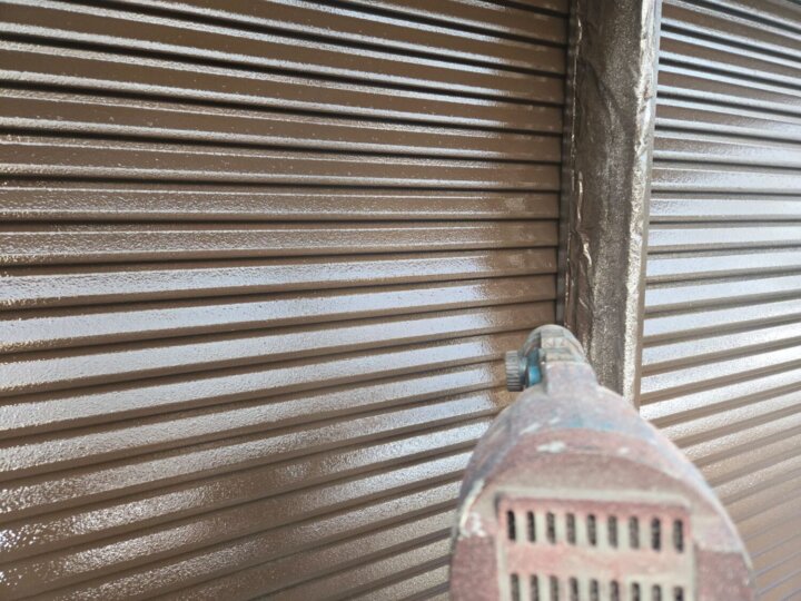 【上塗り】雨戸