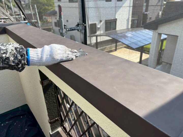 【下地処理】笠木