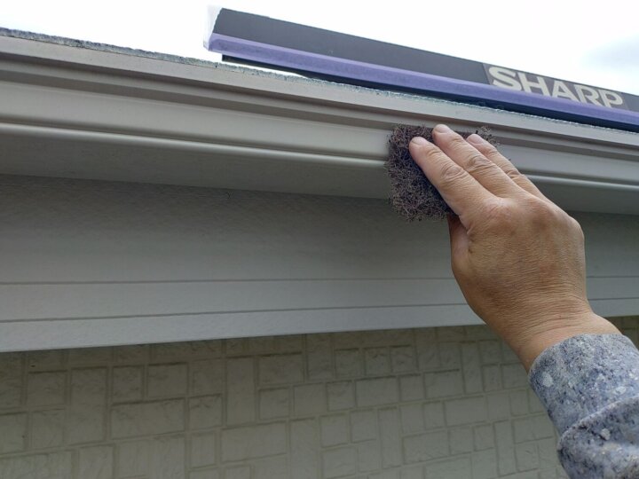 【下地処理】雨樋