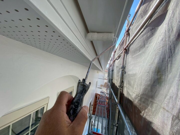 【上塗り】雨樋