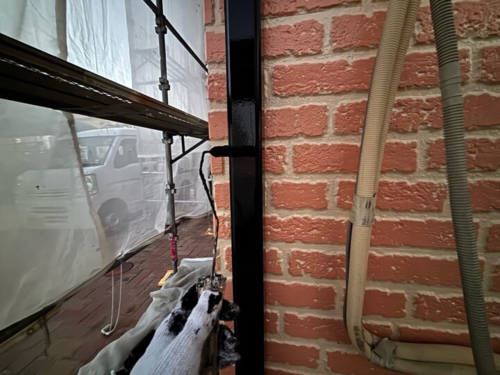 【上塗り】雨樋