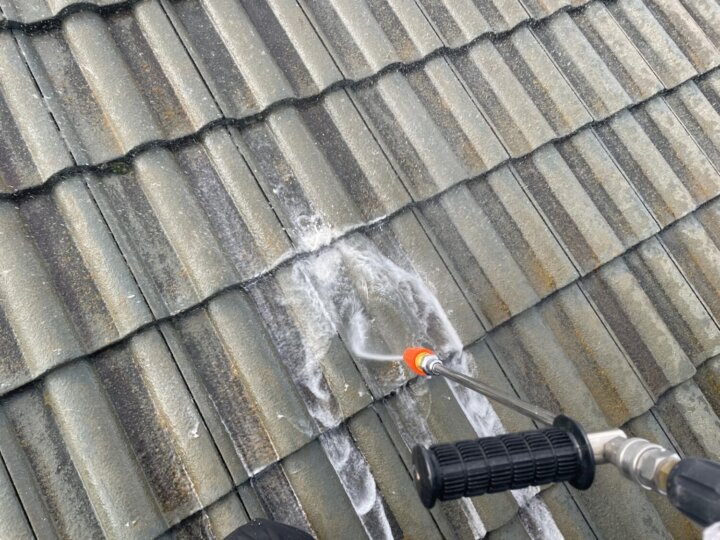 【高圧洗浄】屋根