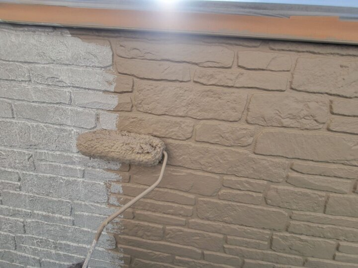 【中塗り】ベランダ