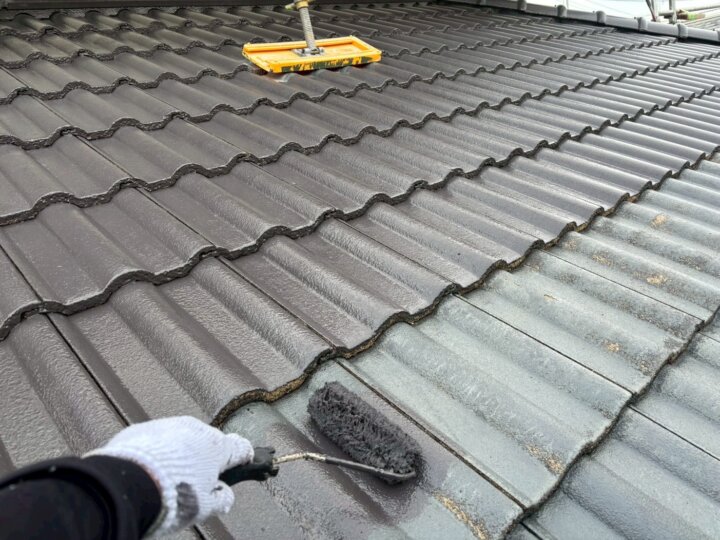 【中塗り】屋根