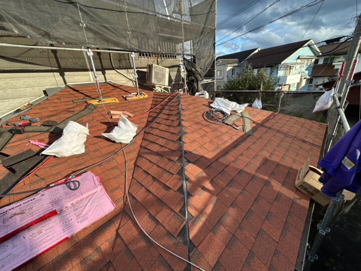 【屋根施工】屋根