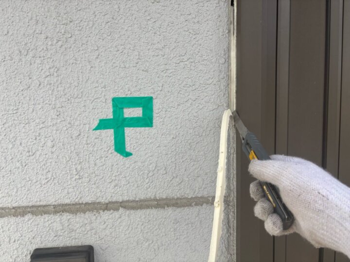 【撤去】建具廻りコーキング