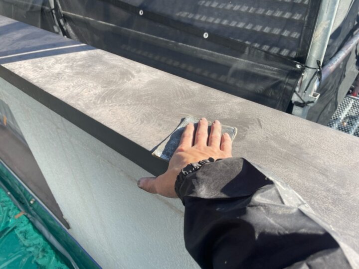 【下地処理】笠木