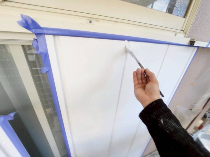 【下塗り】雨戸