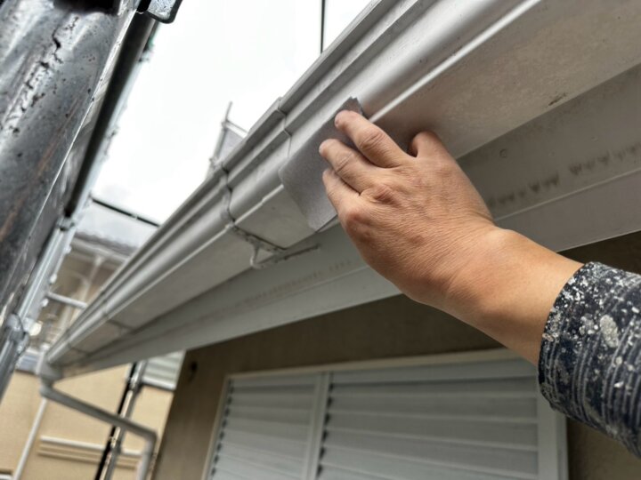 【下地処理】雨樋