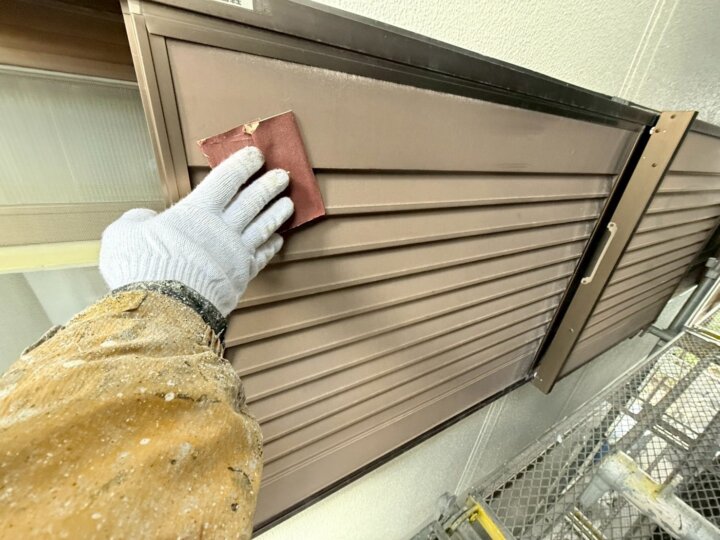 【下地処理】雨戸