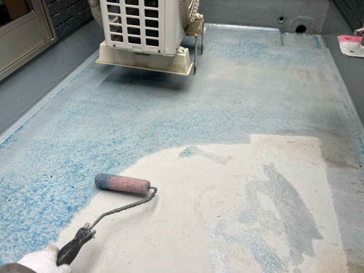 【プライマー塗布】ベランダ