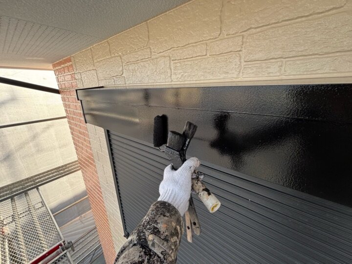 【上塗り】シャッターボックス