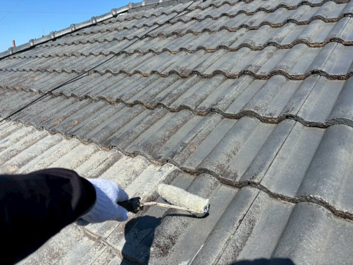 【下塗り】屋根