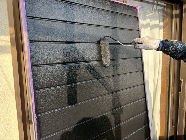 【上塗り】雨戸