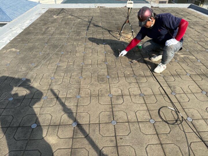 【撤去後清掃】屋上