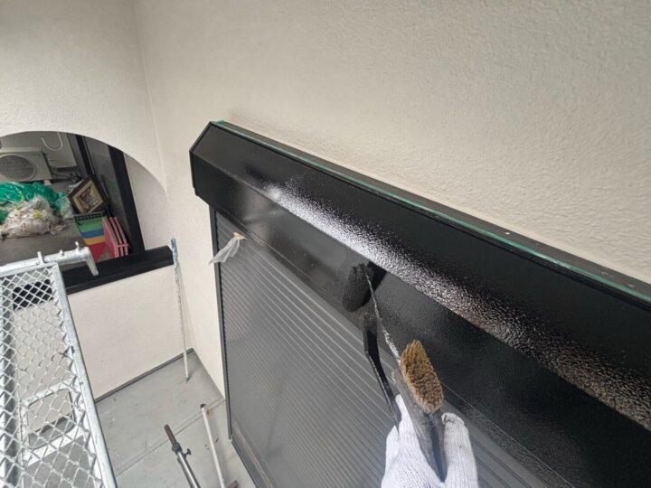 【上塗り】シャッターボックス