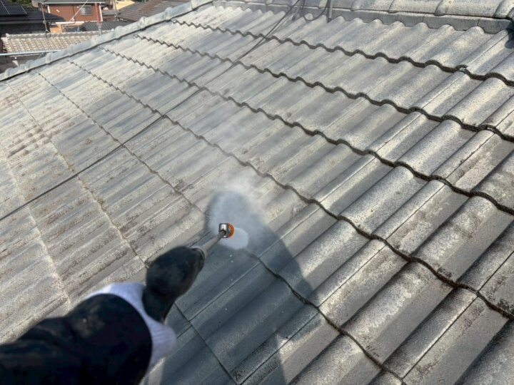 【高圧洗浄】屋根