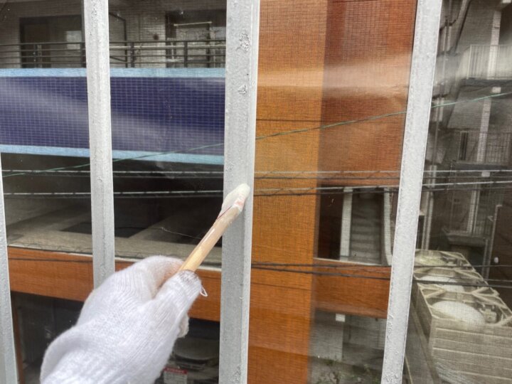 【錆止め】ベランダ