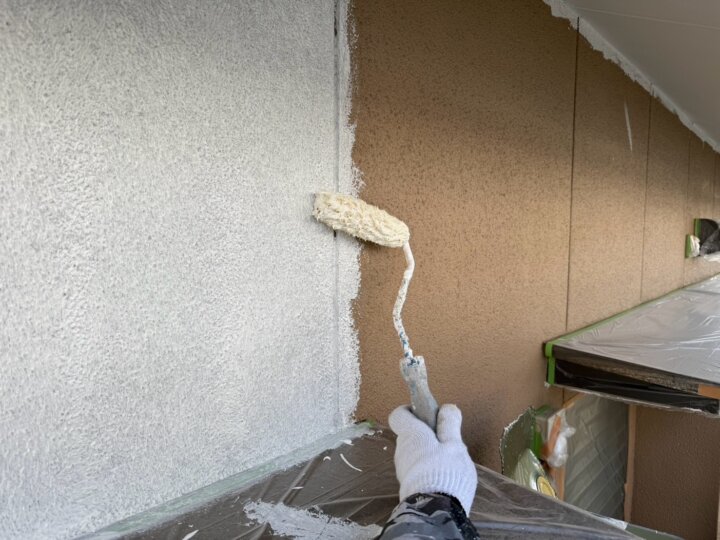 【下塗り】外壁