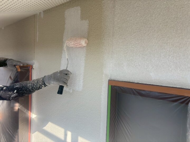 【下塗り】外壁