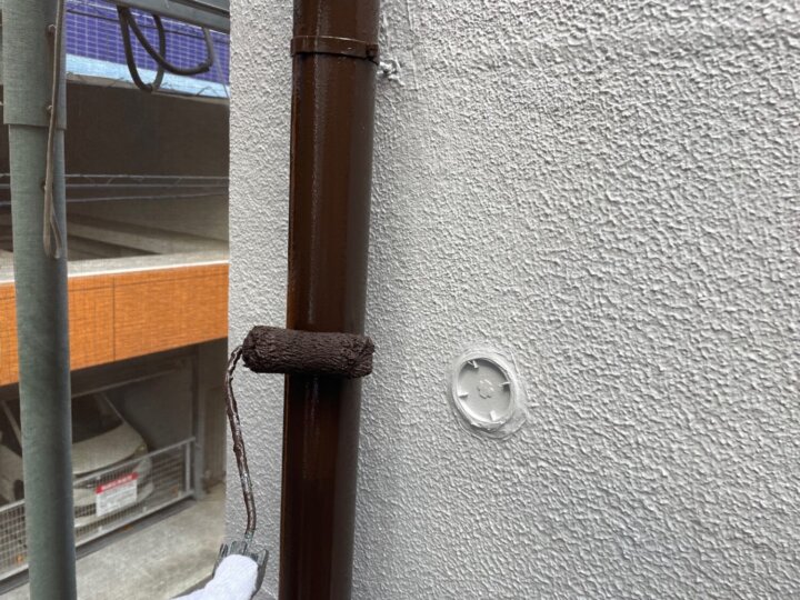 【上塗り】雨樋