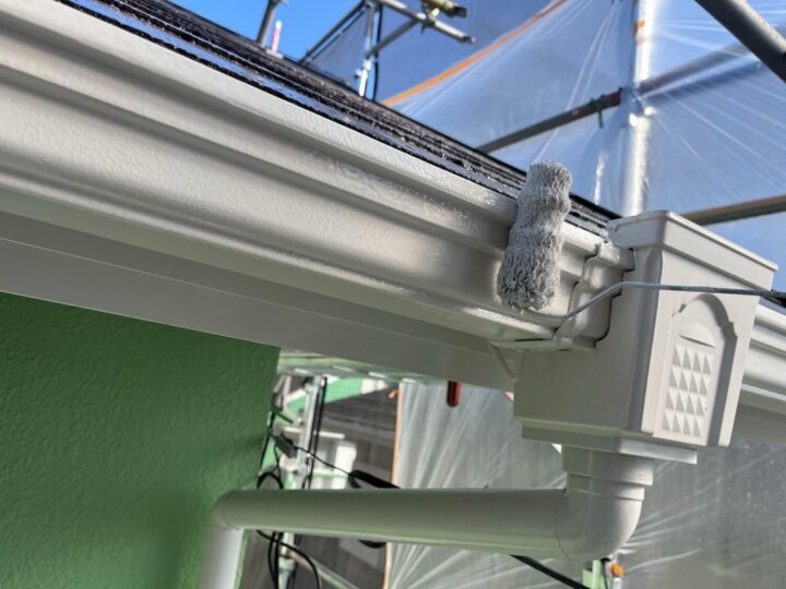 【上塗り】雨樋