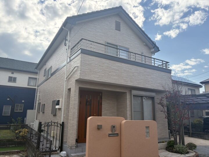 福岡県春日市【30坪】外壁塗装