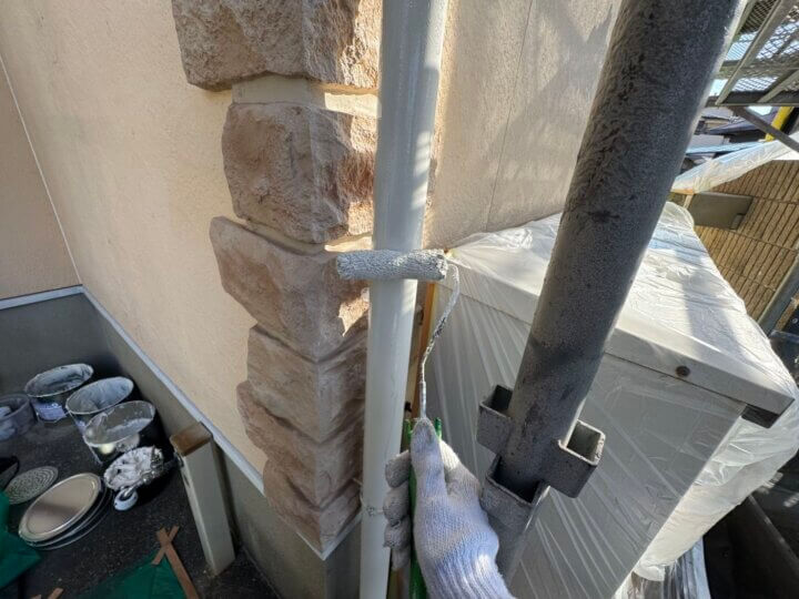 【中塗り】雨樋