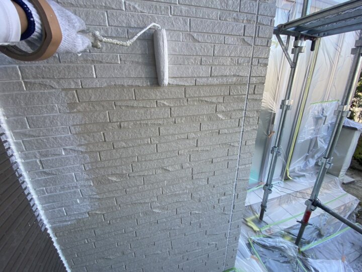 【下塗り】外壁