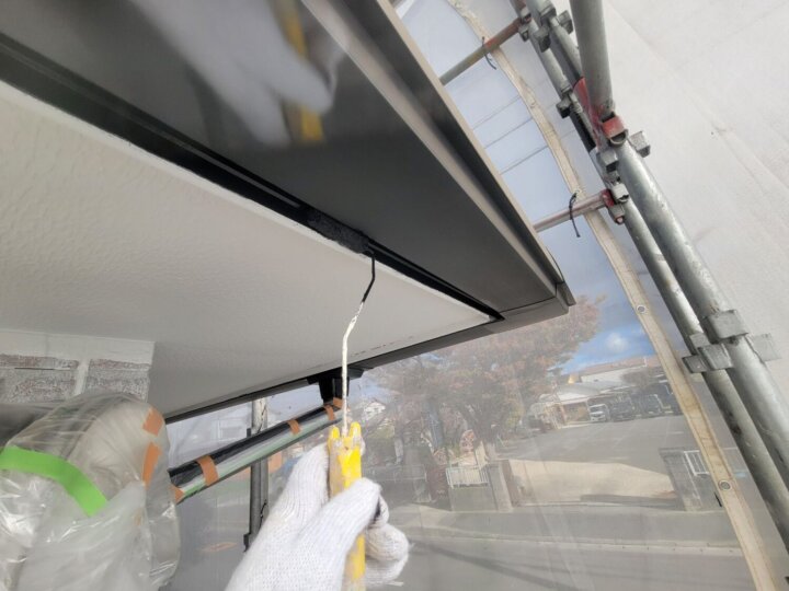 【中塗り】破風板