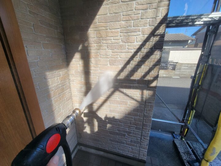 【高圧洗浄】外壁