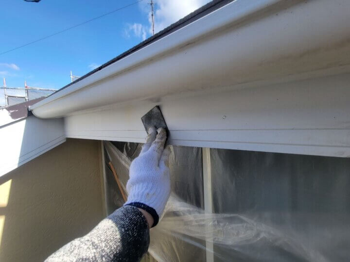 【下地処理】破風板