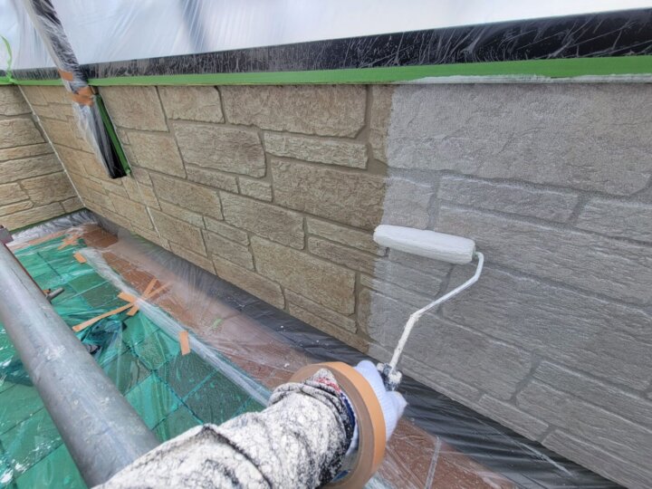 【下塗り】ベランダ