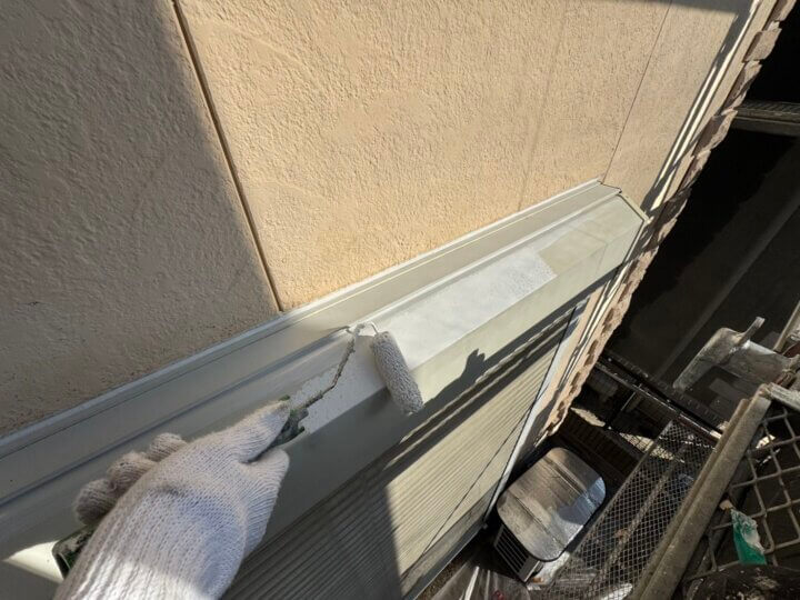 【上塗り】シャッターボックス