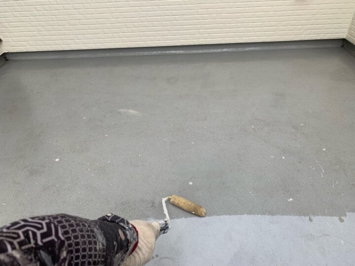 【プライマー塗布】バルコニー